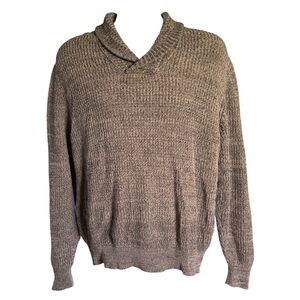 Original Weatherproof Vintage Cozy Tan Turtleneck Sweater for Men